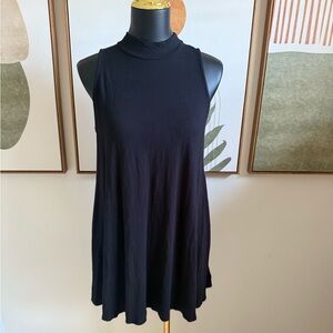 3/$10 Soprano Black Tunic Halter Top Dress